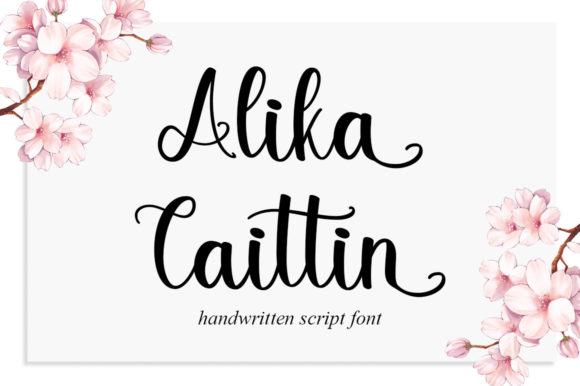 Alika Caitlin: A Versatile Script for Modern Design