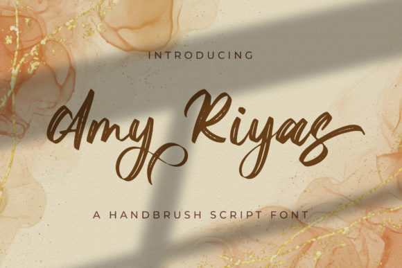 Amy Riyas: A Charming Handwritten Font for Creative Branding