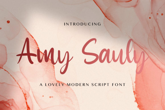 Amy Sauly: The Perfect Handwritten Font for Web Design
