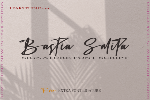 Bastia Salita: A Font for Elegant and Cool Web Designs