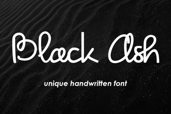 Black Ash: The Perfect Script Font for Eye-Catching Campaigns