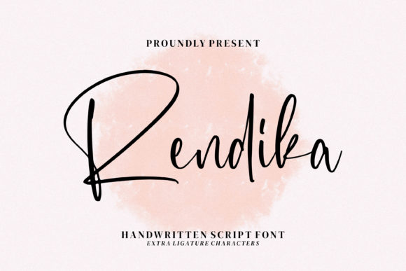 Boost Your Campaign with Rendika: A Premium Handwritten Font