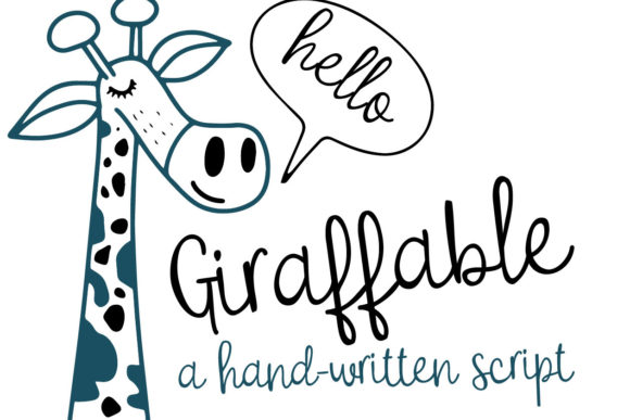 Bring Your Handmade Creations to Life with Giraffable Font