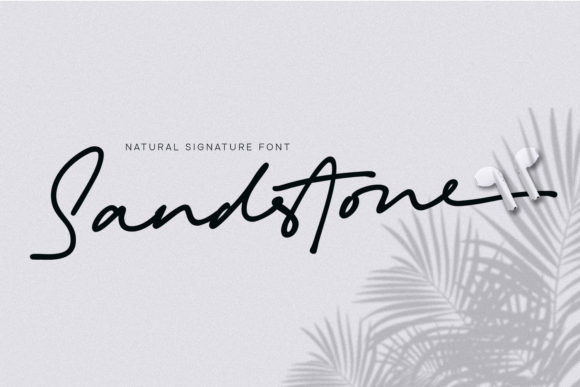 Discover Sandstone: A Flowing Handwritten Font for Branding
