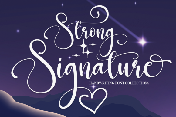 Discovering Strong Signature: A Font for Elegant Publishing