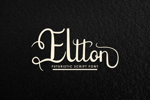 Eltton: A Handwritten Font for Elegant Editorial Design