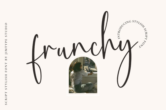 Enhance Your Brand with Frunchy: A Modern Script Font