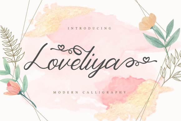 Enhance Your Brand with Loveliya: A Versatile Script Font