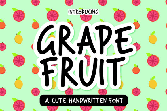 Enhance Your Campaigns with Grape Fruit Font