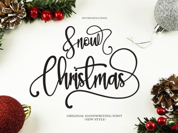 Enhance Your Campaigns with Snow Christmas Font