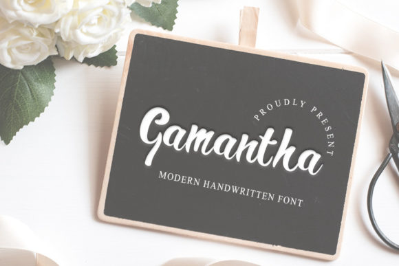 Enhance Your Web Design with Gamantha Font