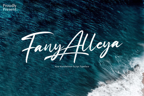 Fany Alleya: A Handwritten Font for Editorial Elegance