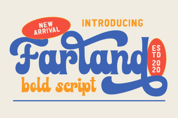 Farland: A Bold Handwritten Font for Impactful Branding
