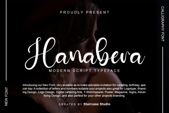 Hanabera: A Charming Handwritten Font for Editorial Design