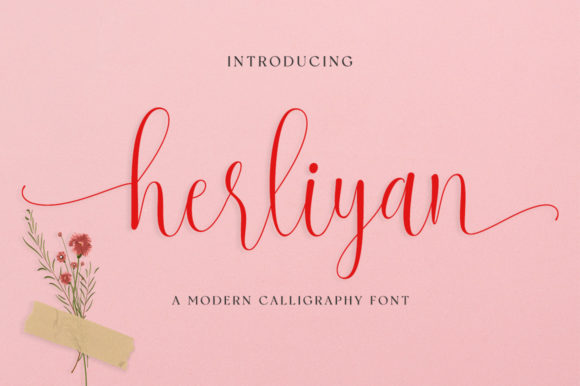 Herliyan: The Perfect Script Font for Your Handmade Creations
