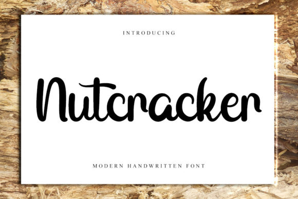 Nutcracker: A Handwritten Font for Editorial Elegance