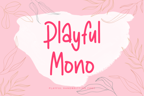 Playful Mono: A Whimsical Handwritten Font for Web Design