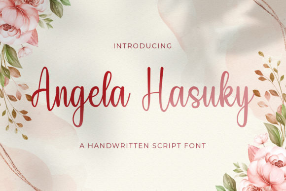 Transform Your Brand with Angela Hasuky Font
