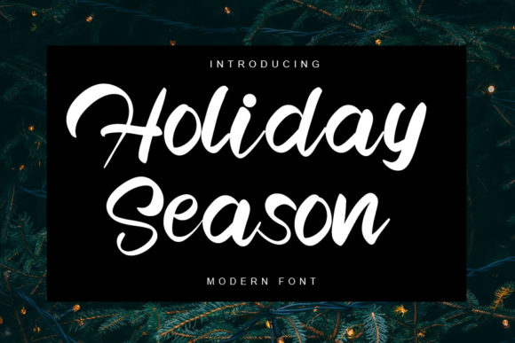 Transform Your Brand with Holiday Season Font