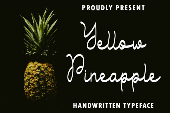 Transform Your Brand with Yellow Pineapple Font