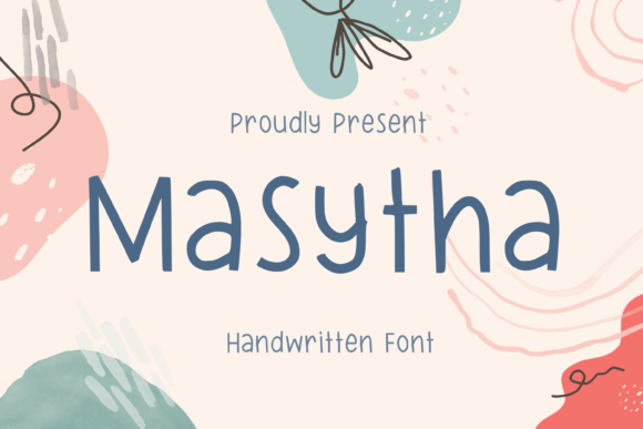 Unleash Creativity with Masytha: A Handwritten Font for Makers