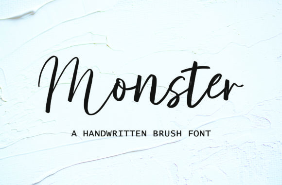 Unleash Creativity with Monster: A Versatile Script Font