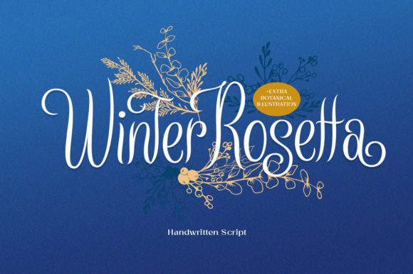 Winter Rosetta: A Premium Script Font for Engaging Brand Content